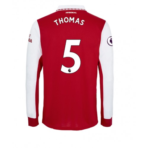 Dres Arsenal Thomas Partey #5 Domaci 2022-23 Dugi Rukav